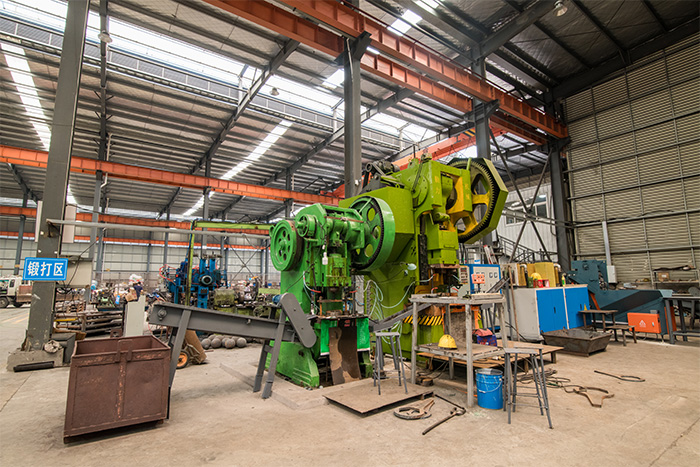 南通网架配件-锥头加工车间